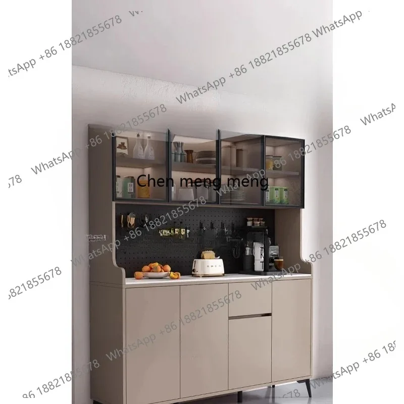 

E136 Luxury Storage Cabinets Mobile Organizer House Container Living Room Cabinets Sideboards Wine Wood Gabinete Hotel Furniture