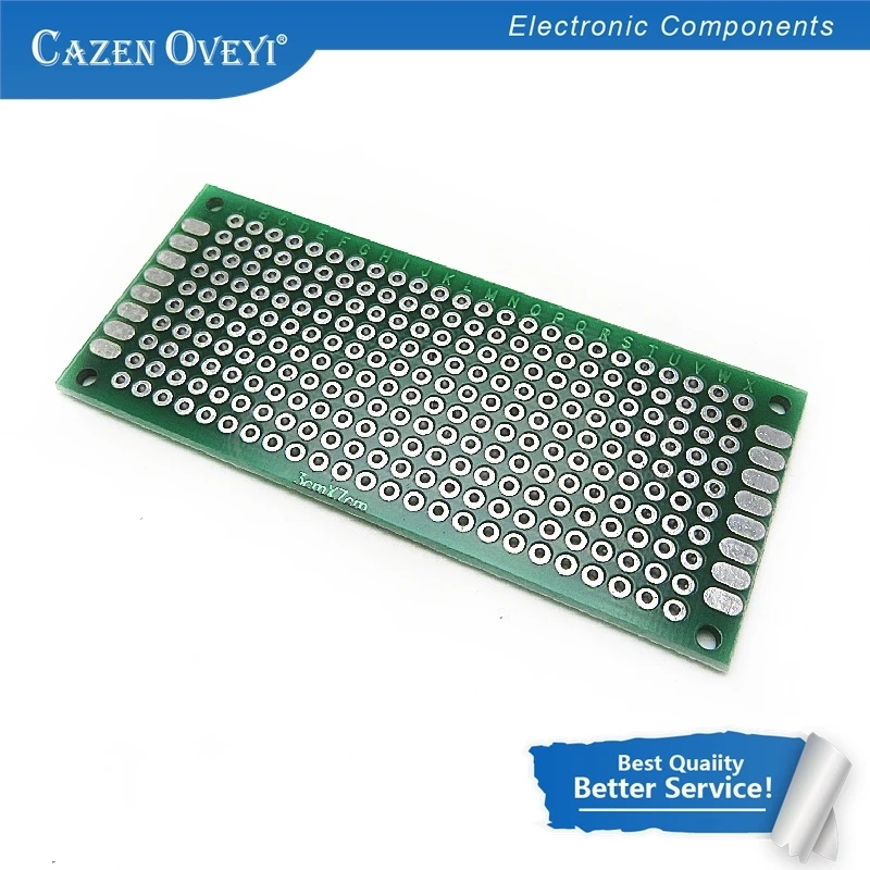 แผงวงจรพิมพ์อเนกประสงค์สำหรับ Arduino ต้นแบบด้านคู่4x6 5x7 2X8 7x9 PCB 4ชิ้น/ล็อต