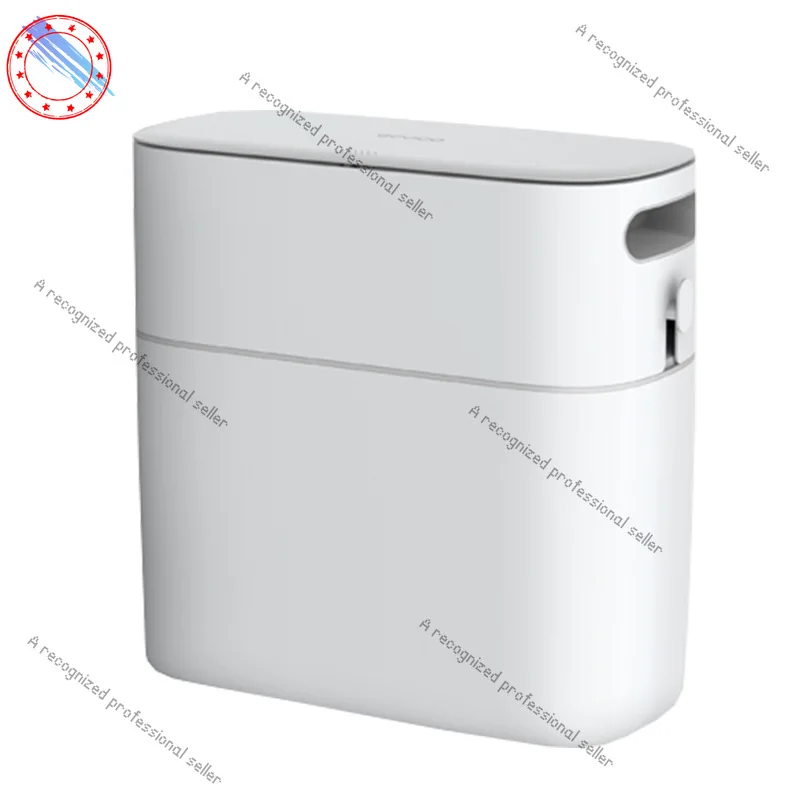 

New trash can household bathroom kitchen seam with lid large automatic packing paper bucket