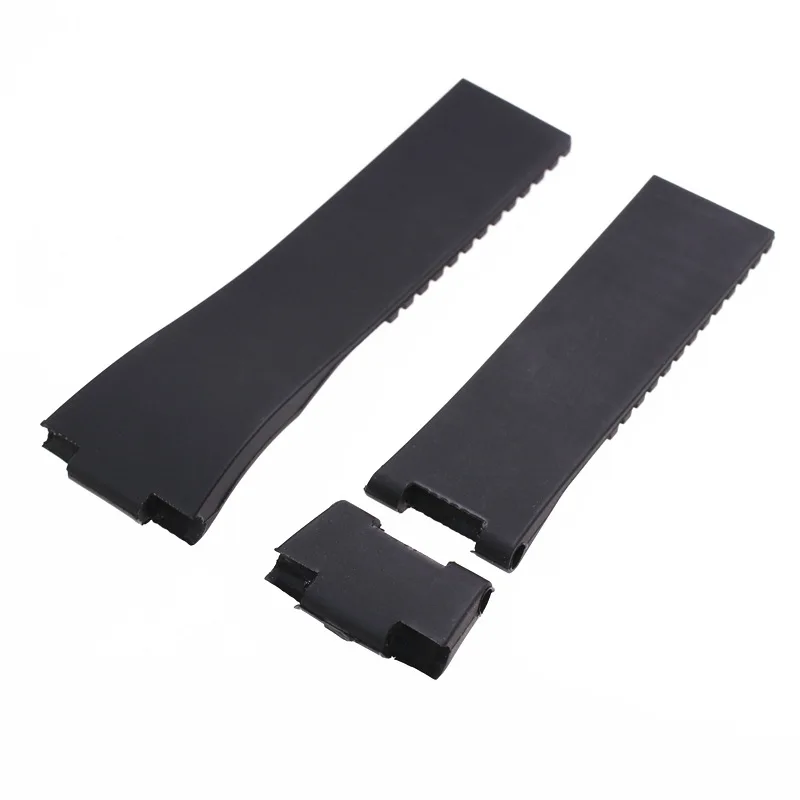 حزام ساعة سيليكون لمراقبة أثينا الملاحة 1183 للرجال والنساء مقاوم للماء لساعة أوليس ناردين المطاطية 25 مللي متر