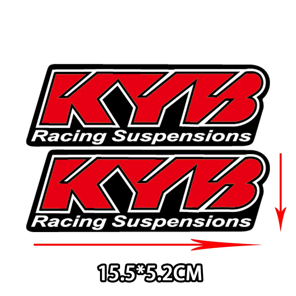 Reflective KYB Fork Sticker Suspension Shocker Damper Motorcycle Accessories Badge Decal for Duke KTM Kawasaki Benelli Yamaha image 3