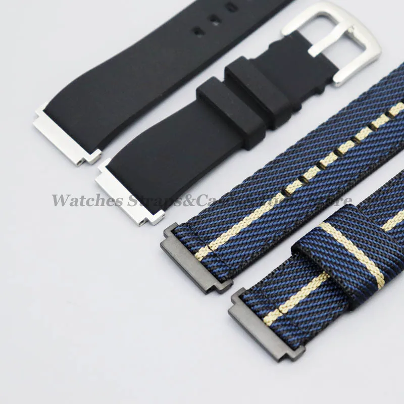 Watch Strap Metal Adapters 18mm To 20/22mm,20mm To 18/20/22mm,22mm To 18mm 22mm Quick Release Pins Connectors Watch Accessories
