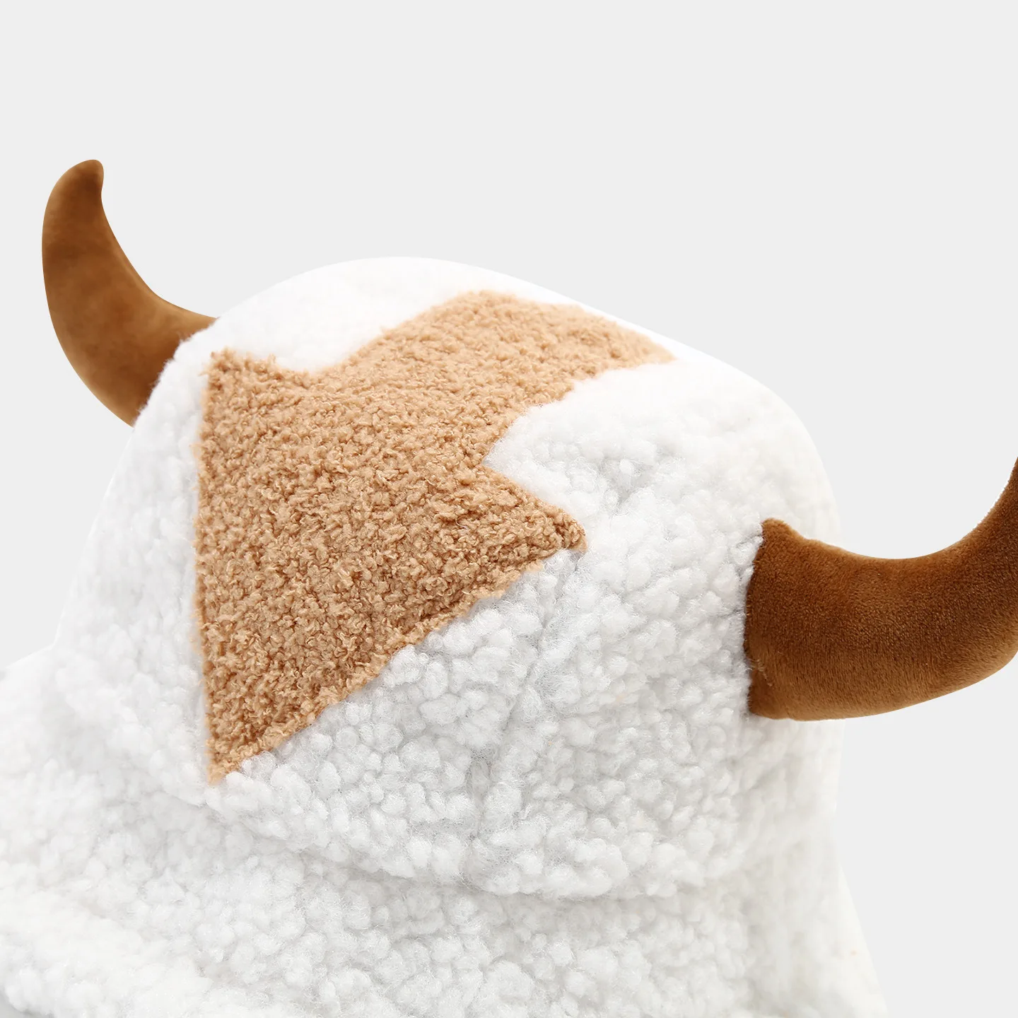 النساء أبا قبعة بحافة صوف الضأن قبعة شتاء دافئ قبعات الصيد فو الفراء السهم رمز مطبوعة قبعة بحافة للرجال المد قبعات مسطحة #5