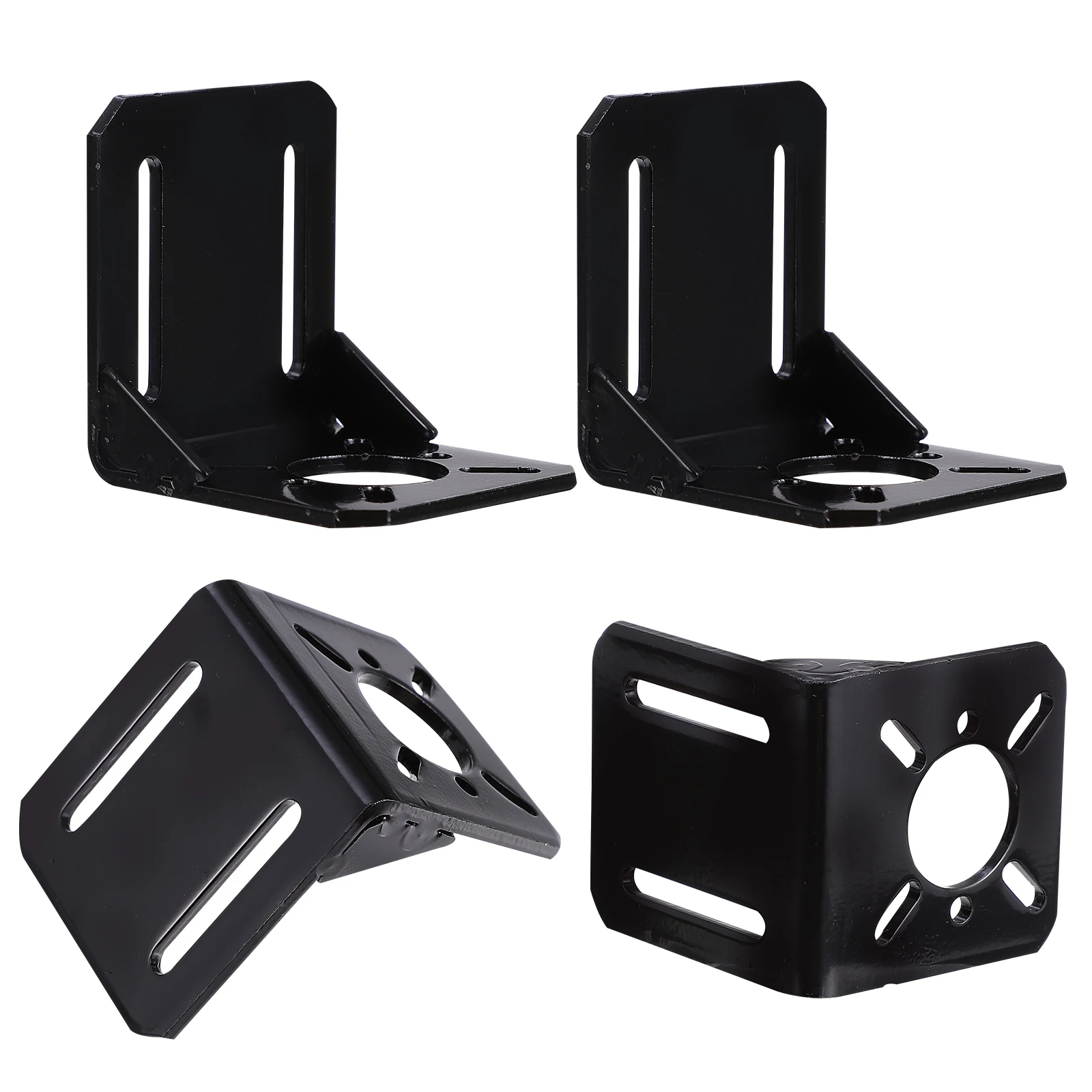 

4 Pcs Motor Bracket for 3D Printer Steel Miniature Mounting Stepper Holder Fits 750 755 775 795 885 895 Motors Precision