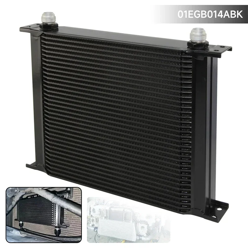 34/40 Row Aluminum Oil Cooler Universal AN10 248MM 7/8