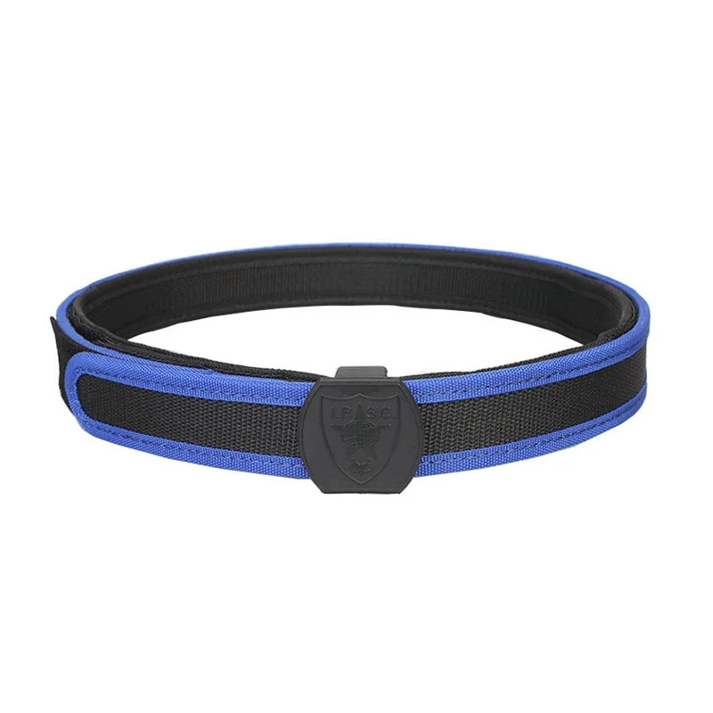 Attrezzatura tattica IPSC cintura da tiro supporto in vita 1.5 pollici Nylon a doppio strato rigido Bel per sport di caccia all\'aperto