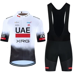 New Tour 2026 UAE Cycling Jersey Road Bike Maillot JERSEY Shorts Set Men Women Fast Dry Ropa Ciclismo Bicycl T-shirt Clothing