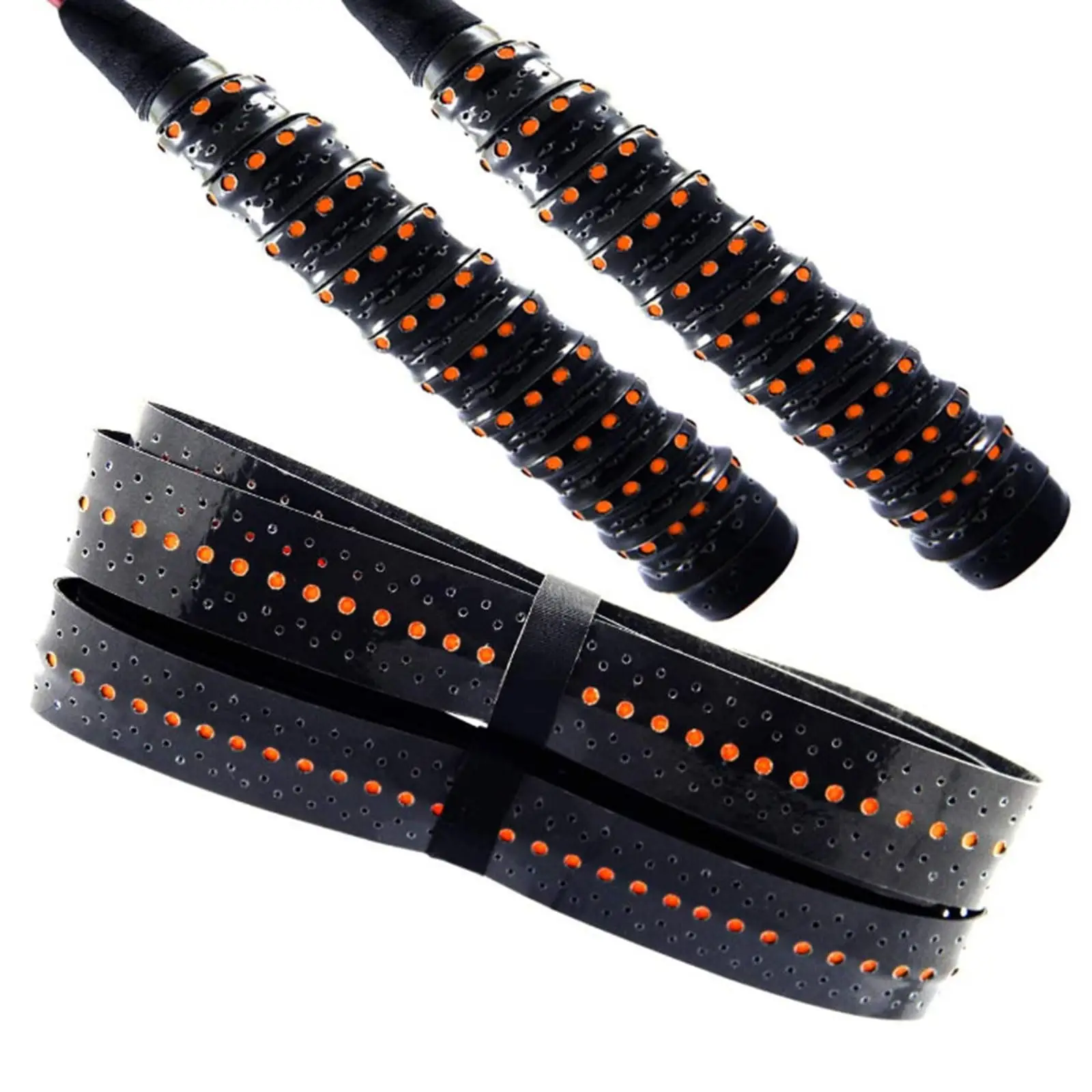 

Противоскользящая спортивная лента для теннисной ручки, спортивная лента для бадминтонной ракетки, повязка для пота, амортизирующая лента для падела