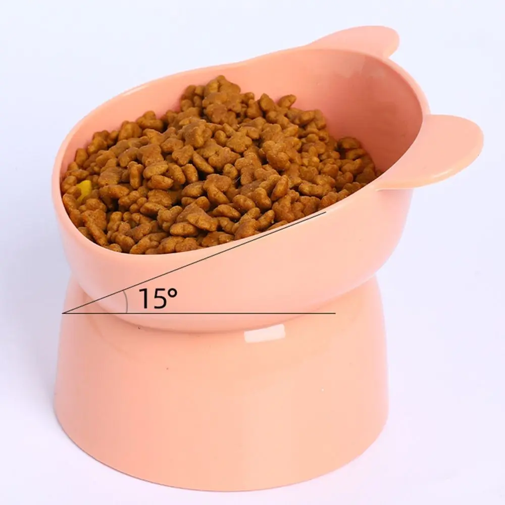 Pet Bowl High Feeding Bowl Dog Cat Protects Cervical Vertebravels Elevated Bowl