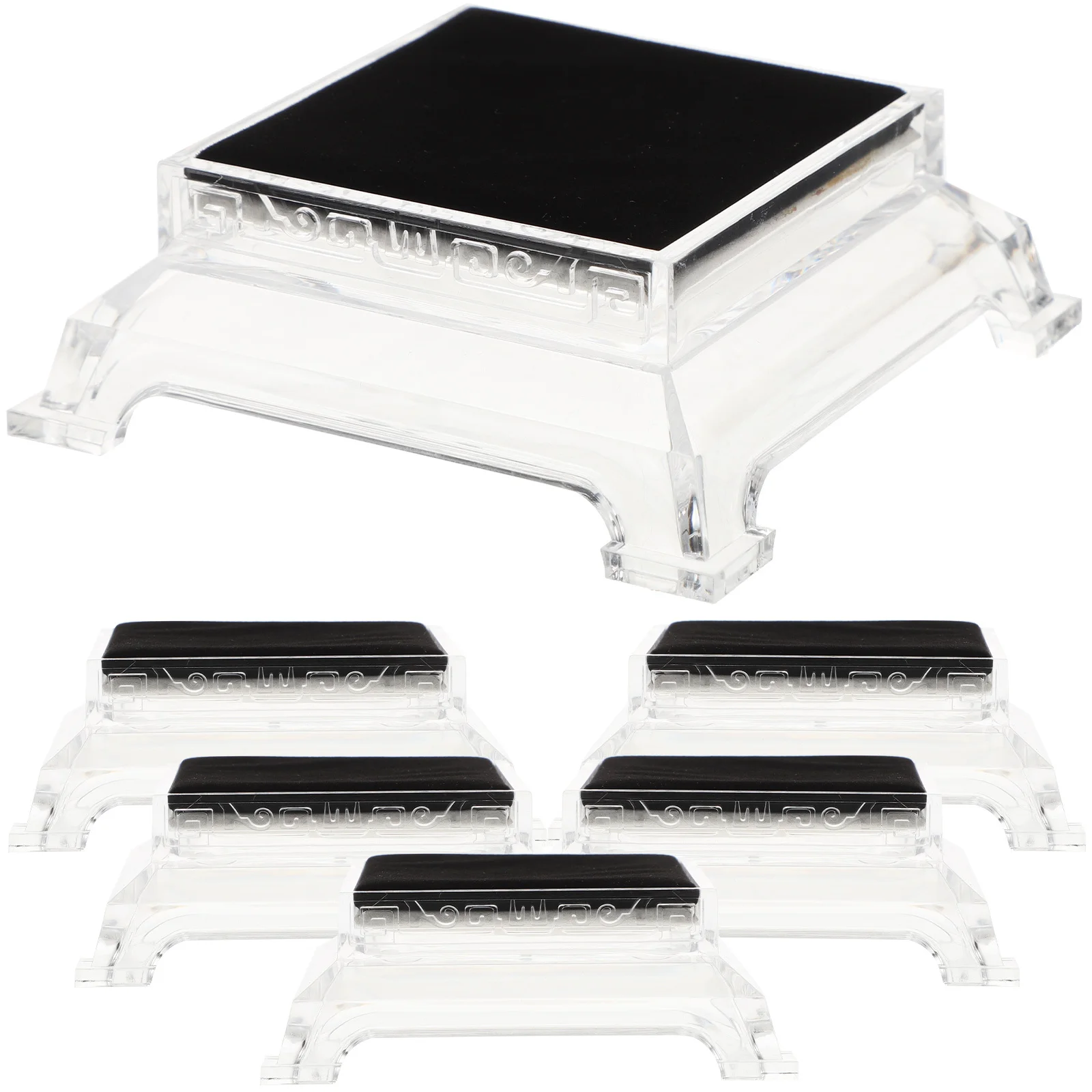 

6Pcs Bracelet Display Stand Versatile Clear Holder for Watch Bangle Wristband Display in Office Or Mall Bracelet Watch Holder