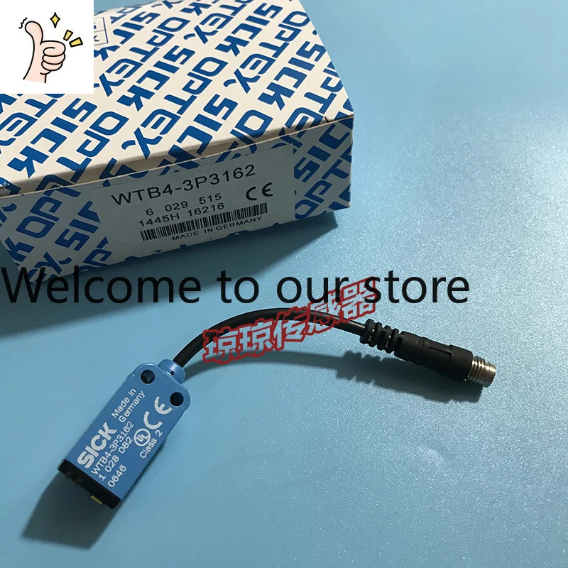 Germany SICK Schike WTB4-3P3162 Sigg Diffuse Reflection Photoelectric Switch Sensor Background Suppression Type