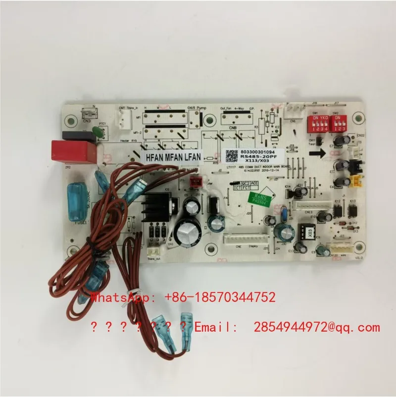 New Central Air Conditioning Indoor Main Board RS485-20PF 803300301094 LT1117