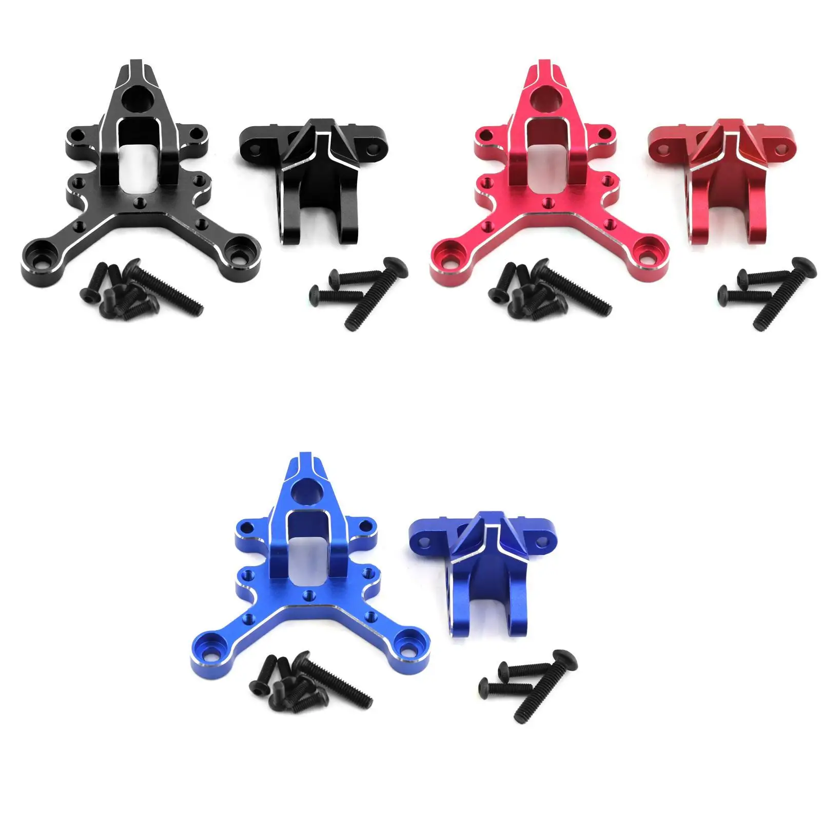 RC Car Front Center Brace Mount Replace Easy to Install Maintenance DIY Metal