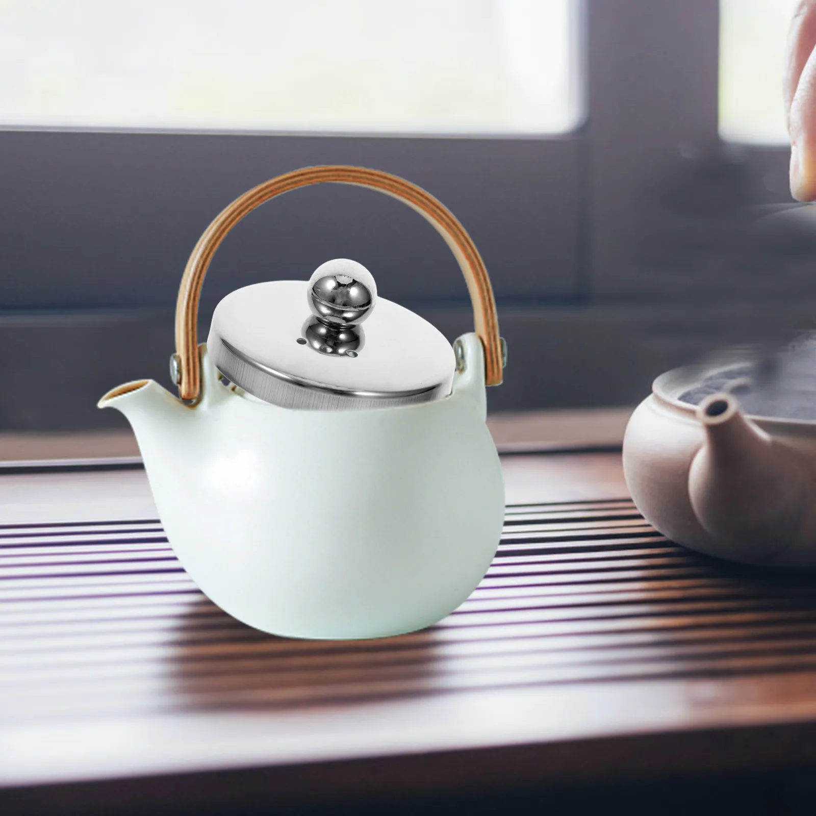 6.3 Cm Stainless Steel Teapot Lid Replacement Cover Tea Strainer For Kitchen Teapots Brew Accessories Cookware Cap Mug Infuser - Image 3