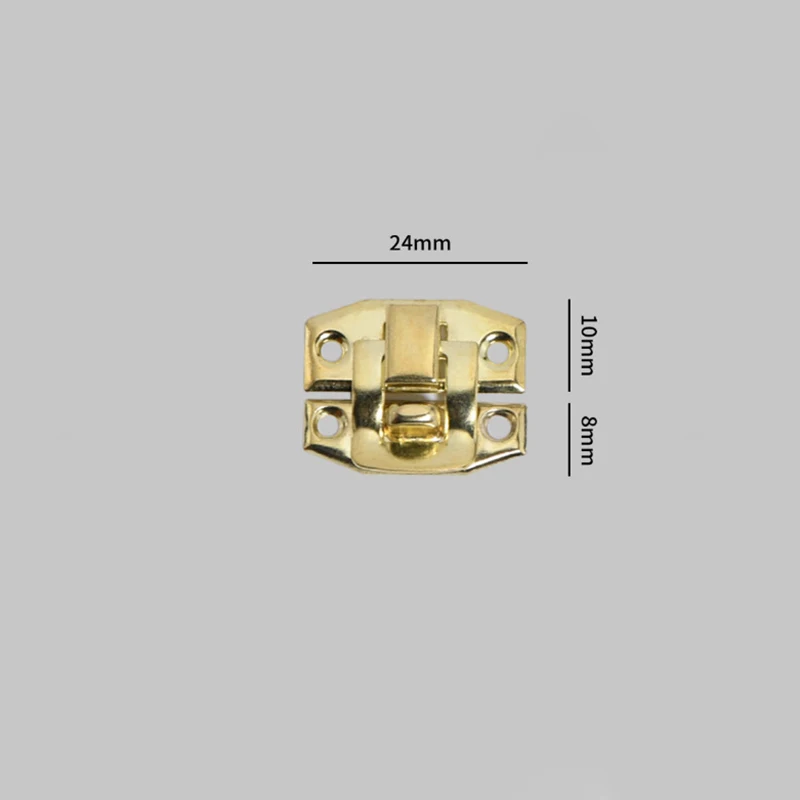 Handicraft Buckle Decoration Practical Wooden Box Buckle Jewelry Box Accessories Small Box Buckle Packaging Box Cursor Buckle