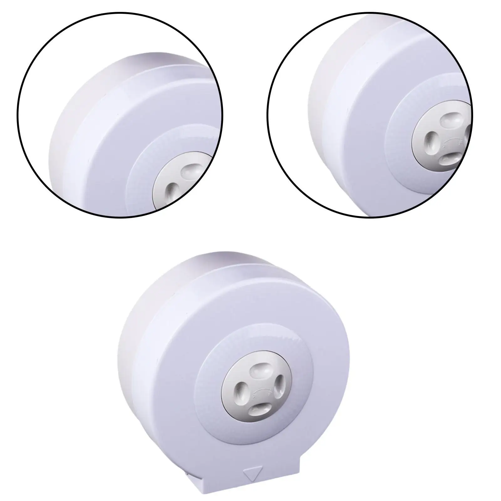 Toilet Paper Holder Toilet Roll Holder,Wall Mounted,Tissue Roll Dispenser,Toilet Tissue Holder for Living Room Hotel Office