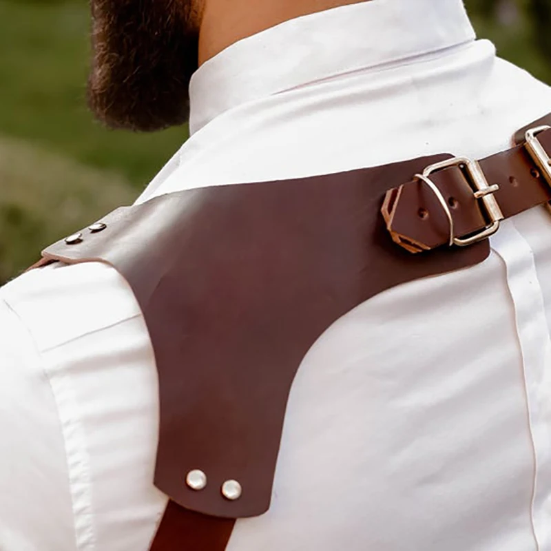 أزياء الحمالات الرجال السراويل الجلدية قابل للتعديل على ظهره الحمالات الحمالات الرجال الكتف الأشرطة حزام الكبار