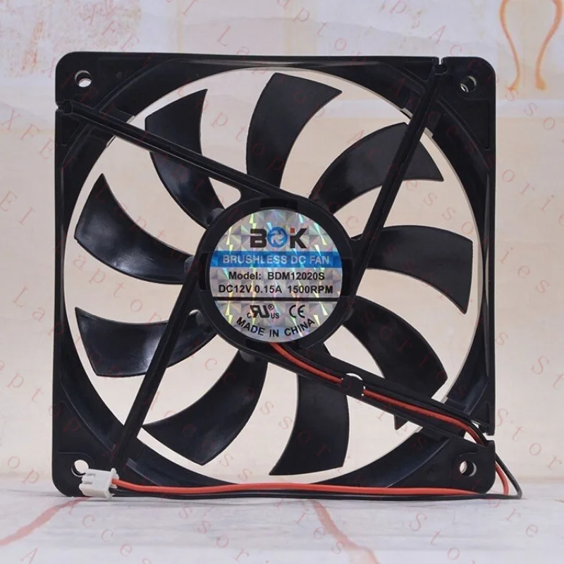

Вентилятор охлаждения D 1 PCS FOR BOK Fan BDM12020S DC12V 0.15A 12020 12CM 2-проводной, 1 шт. # как
