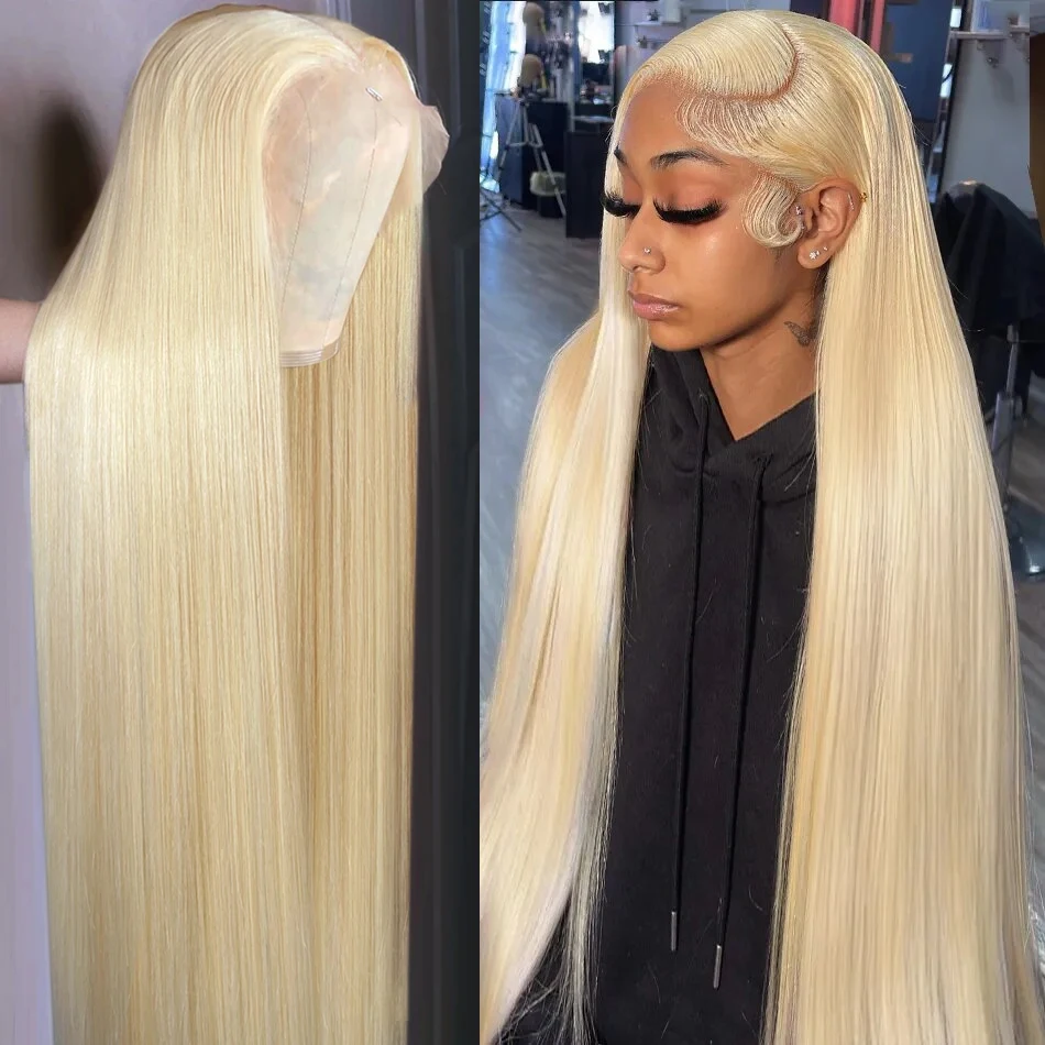 

Blonde 613 Hd Lace Frontal Wig 13x6 Brazilian Straight Lace Front Wigs Human Hair 13x4 Transparent Lace Frontal Human Hair Wig