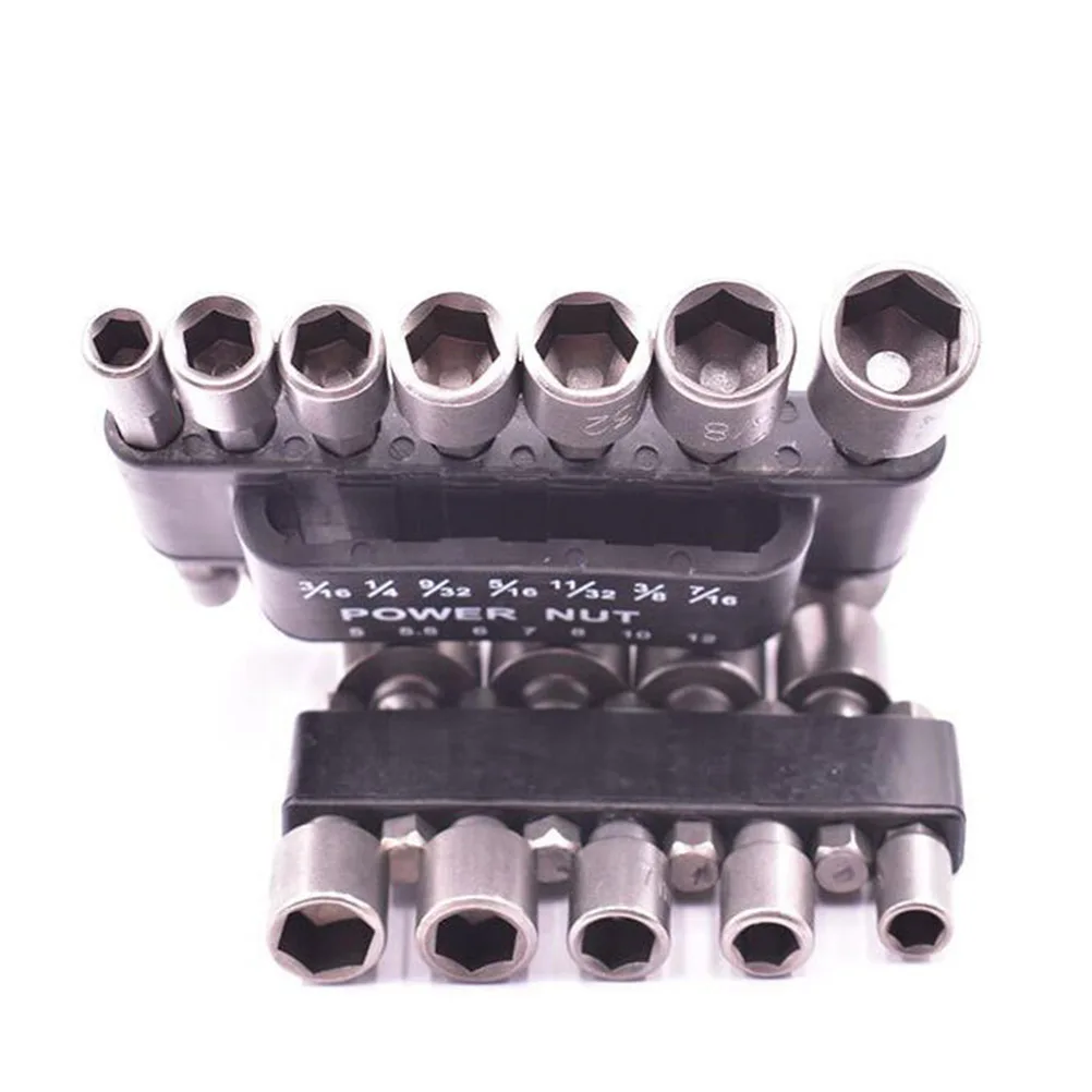 

14pcs Electric Socket Set Spline Bit With Size Marking For Breaker Bar Torque Wrench Ratchet Repair Tool Kit Socket Set