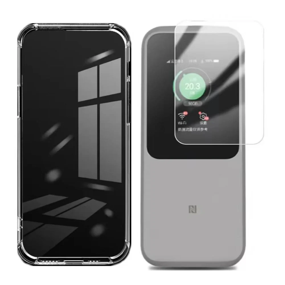 Soft Protective Case Screen protector for ZTE U50 Pro MU5120 Portable WiFi6 WiFi 5G Router