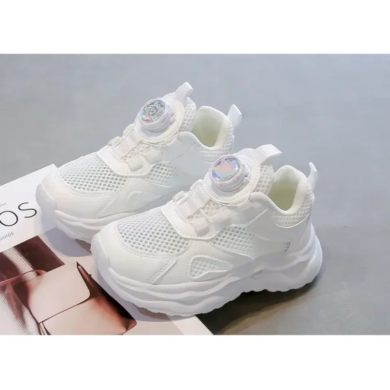 

Lightweight Mesh Kids Sneakers Non Slip Sole Outdoor Daily Walking Casual Shoes