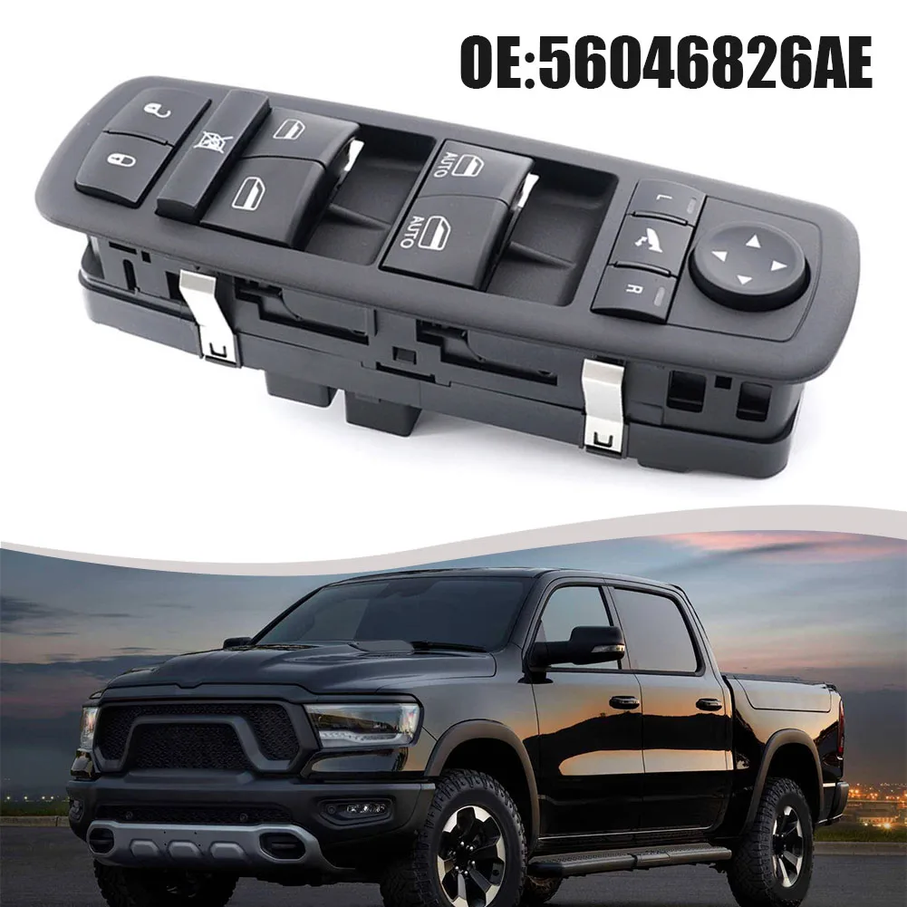 Car Left Driver Side Master Power Window Control Switch For RAM 56046826AE Master Power Window Control Switch Car Accessories