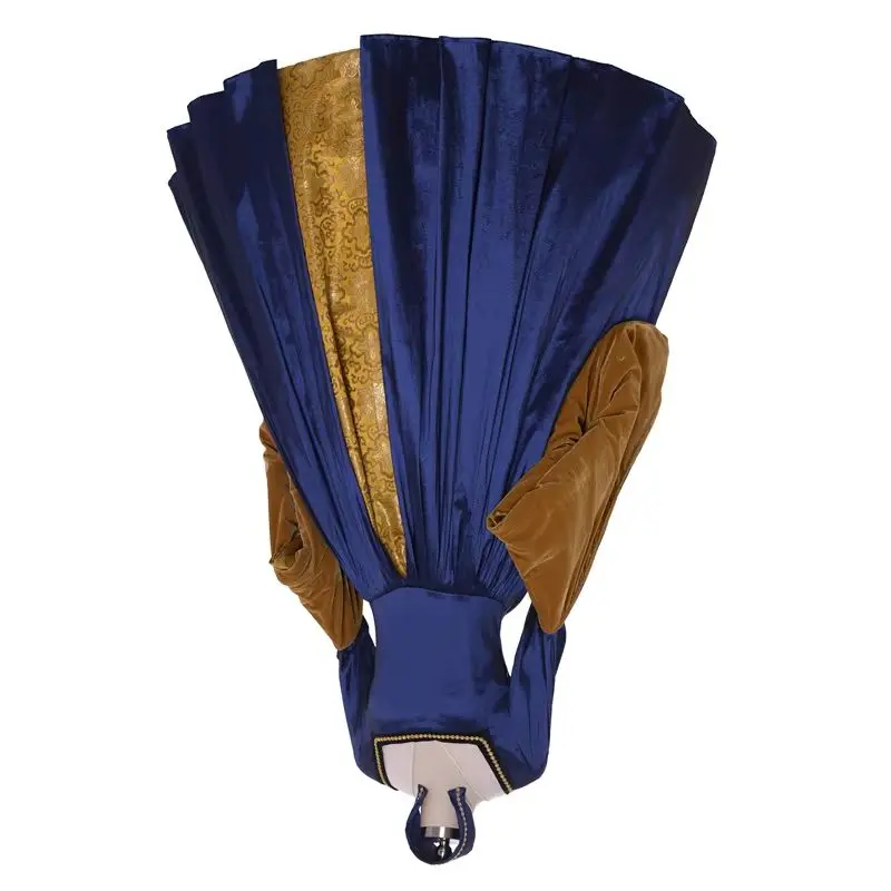 

Средневековое викторианское платье королевы Елизаветы Тюдоров, готическое платье фера, костюм для косплея, синее французское королевское бальное платье