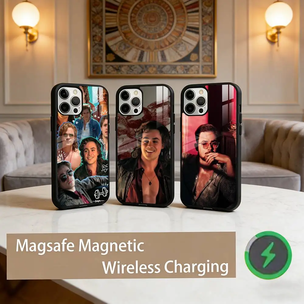 

Actor D-Dacre Montgomery Phone Case For iPhone17,16,15,14,13,12,11 Plus,Pro Max Magnetic For Magsafe Wireless Charging