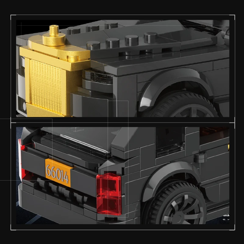 409PCS Bausteine Spielzeug Curry South Auto SUV Desktop Dekorative Ziegel kinder Diy Spielzeug Festival Geschenk (Keine Box)