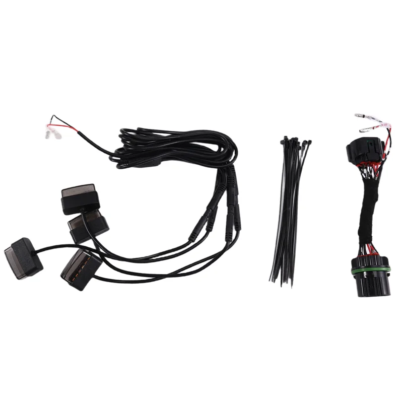 ضوء ديكور LED أصفر للسيارة لخزان GWM 300 2022-2024 Fenglin شبكة الفرسان الحديدية ضوء صغير #6