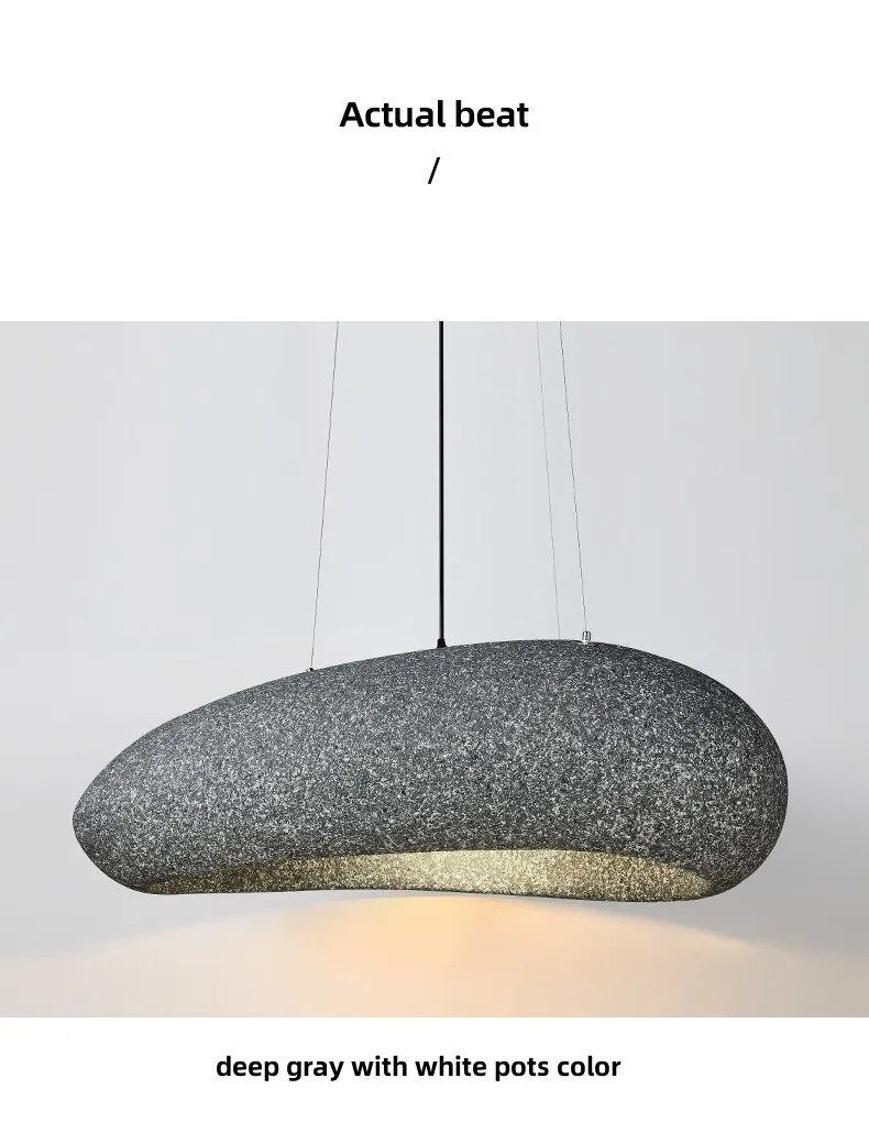 Wabi Sabi Loft E27 LED Pendant Lights Nordic Irregular