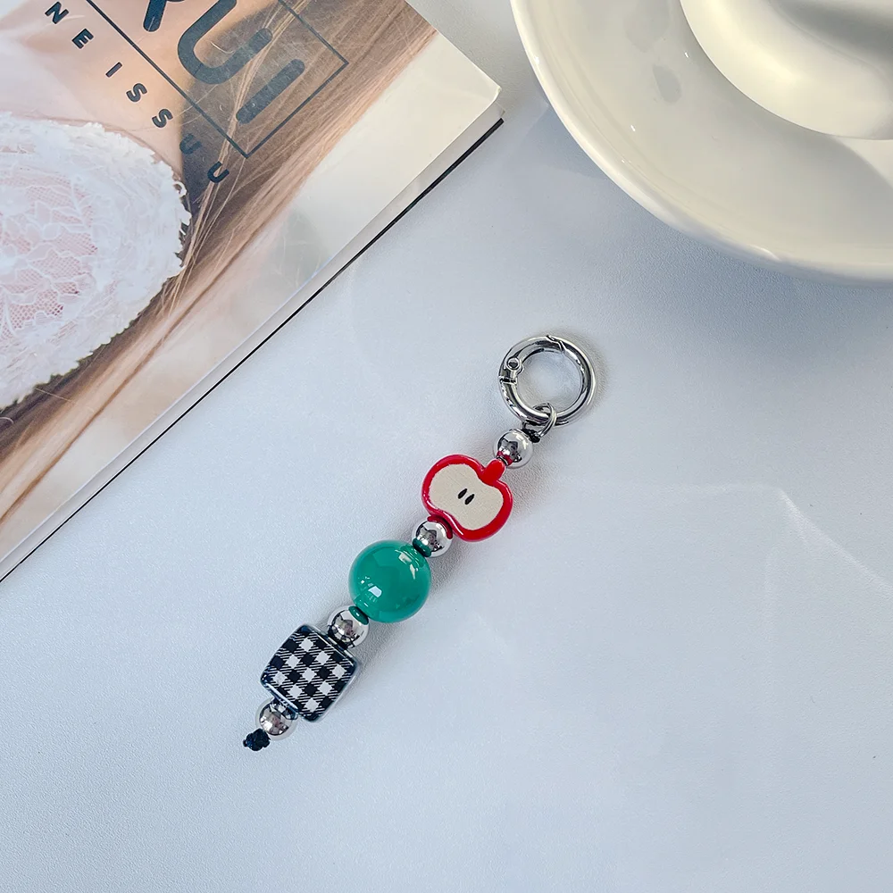 Original New Product Cute Niche Rabbit Eraser Heart Bow Mushroom Girl Pendant Keychain