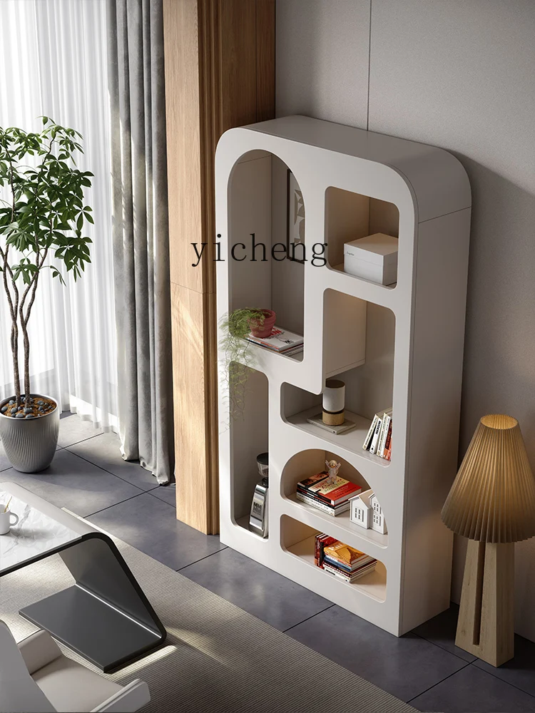 

Bookshelf Modern Simple Home Storage Bookcase Multi-Function Locker Shelf