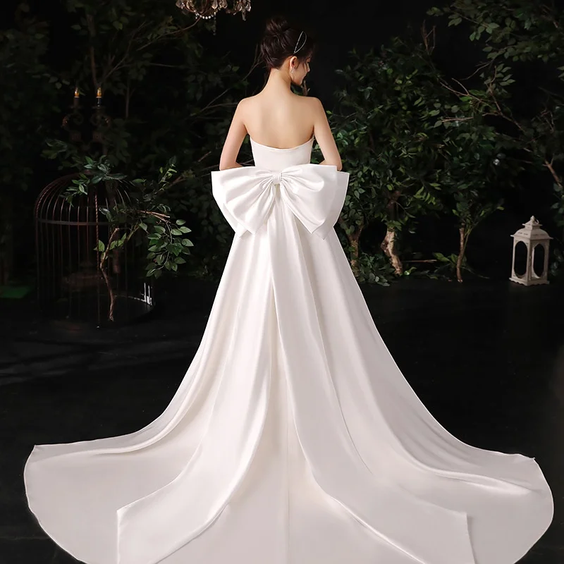 white satin bow for dress Amazon.com: 59" Long Bow for Wedding Dress Decoration Detachable Satin Bowknot White Black (White-2 Layers Bow) : Clothing, Shoes & Jewelry