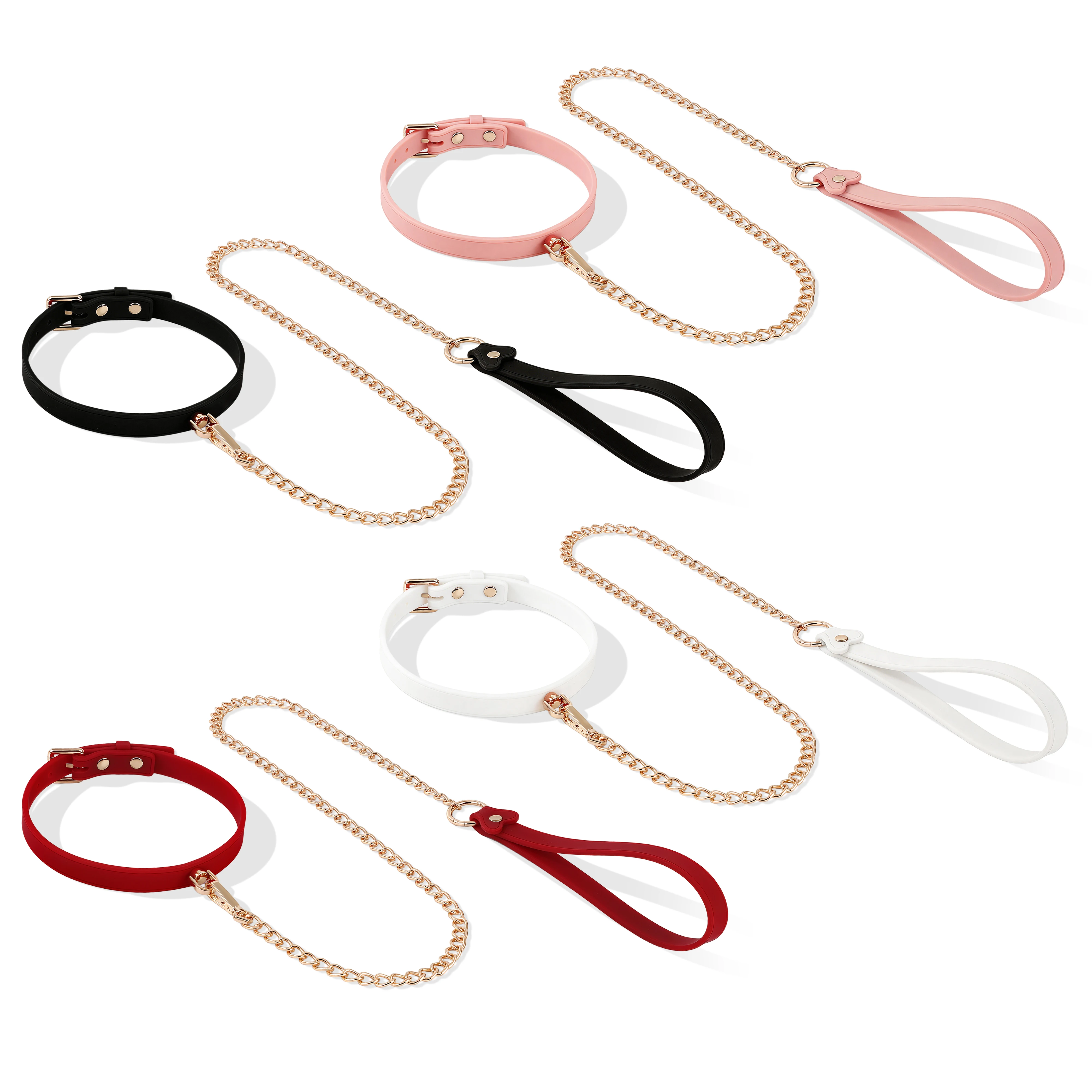 Silicone Bondage Fetish Colllar Soft Sex Toy BDSM Erotic Adult Game toys for Bondage Play Couple Collars