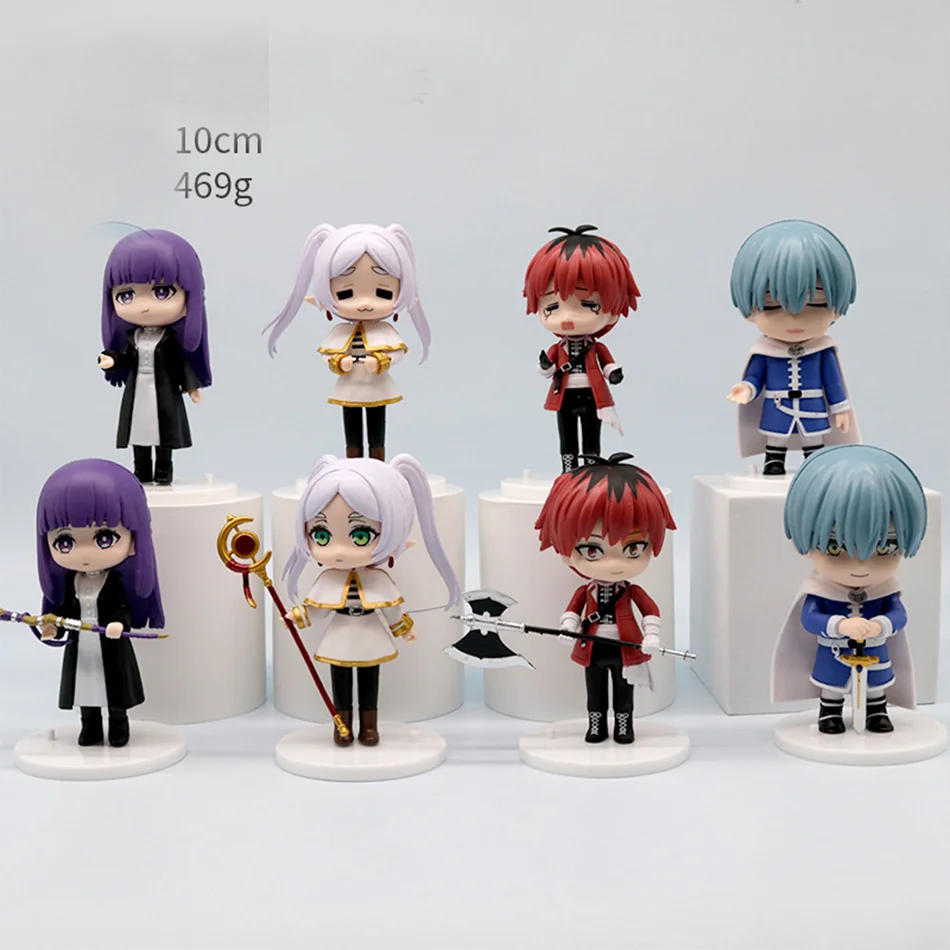 Frieren Beyond Journey's End Frieren Treasure Box Monster Anime Figure Toy Fern Noodle Stopper Action Figurine