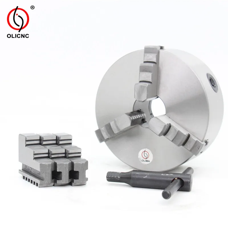 K11 3-Jaw Lathe Chuck 200mm Manual Self-Centering Machine Tools Accessory stock