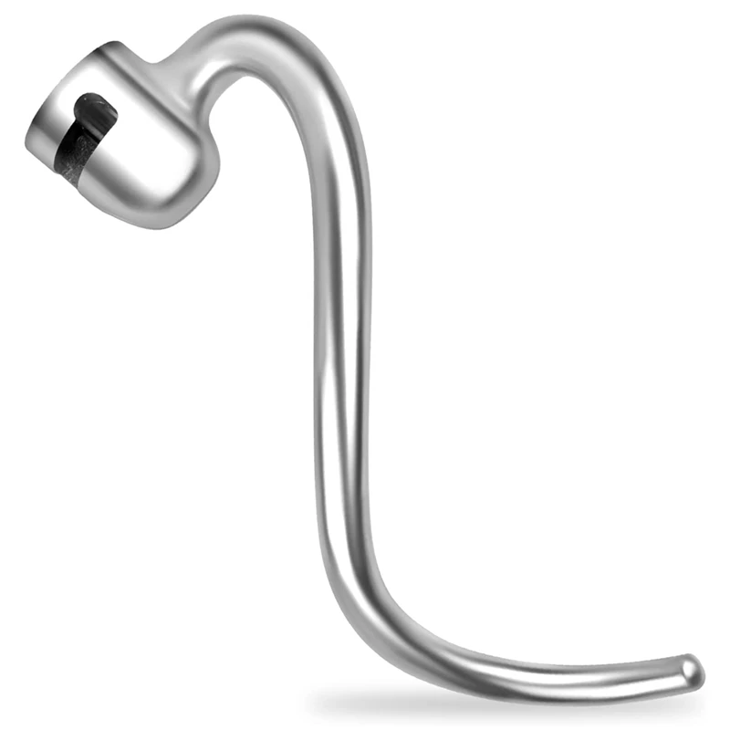 

Dough Hook For Kitchenaid 5QT Lift And 6QT Stand Mixer, Mixer Dough Attachment, Dishwasher Safe