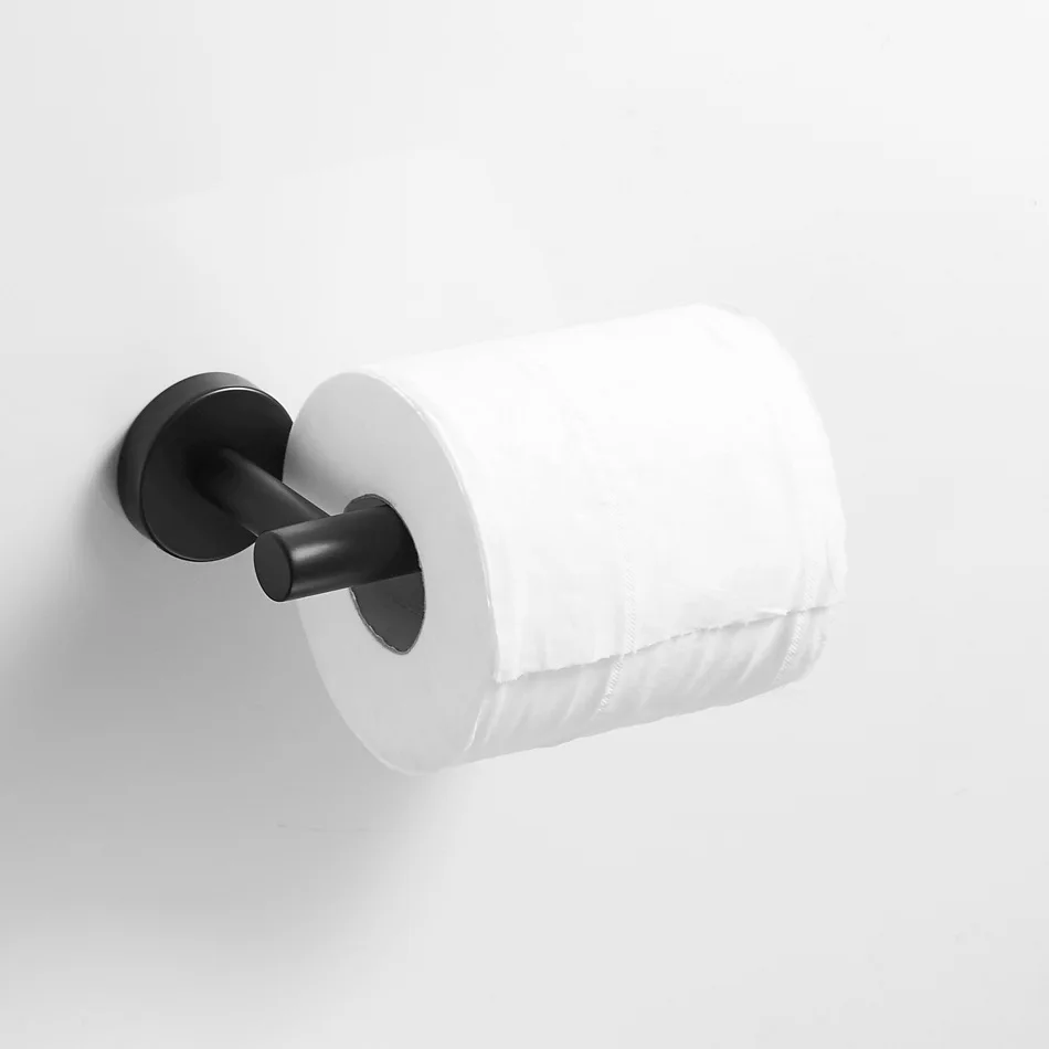 1Pc Brushed Gold Toilet Paper Holder Waterproof Bathroom Accessories Set Roll Paper Holder
