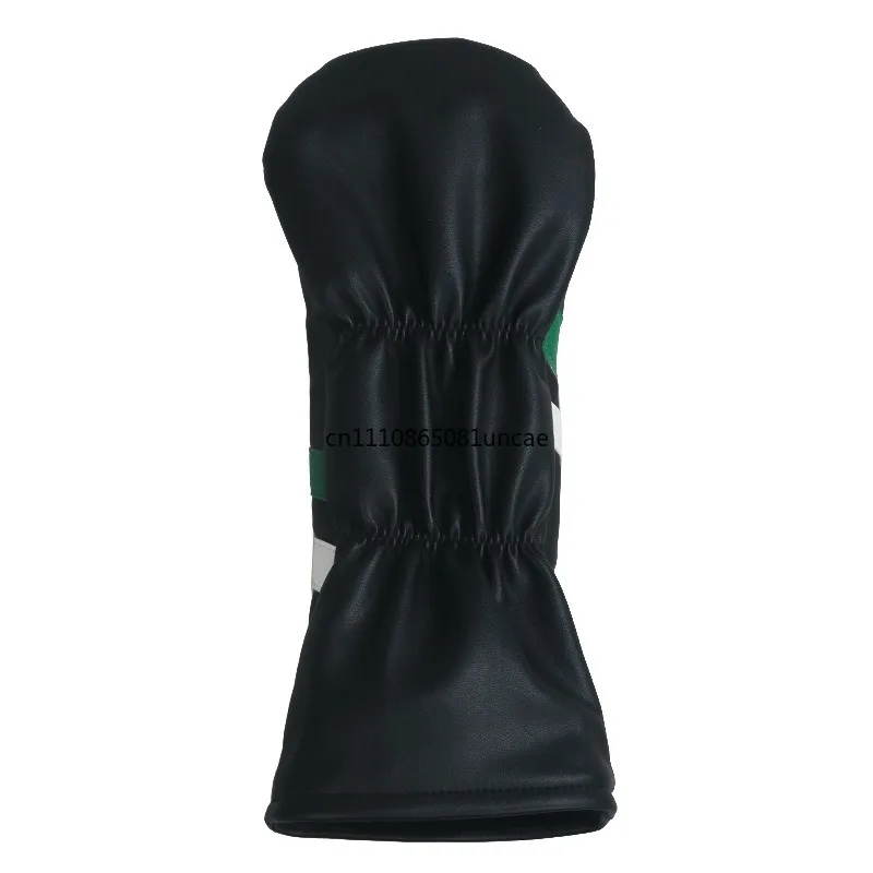PU Flannel Lined Golf Headcover for Wood Putter Club Protective Accessory Hot Sale