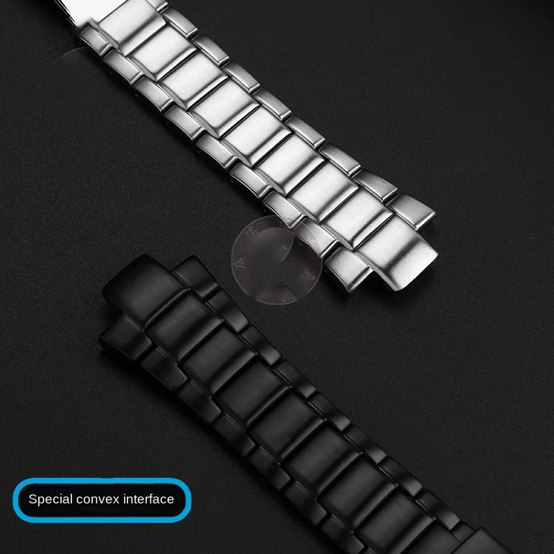 New Stainless Steel Watchband For Casio EDIFICE series EQW-M1100 EQW-A1000 Bracelet Strapstainless steel watch strap accessories