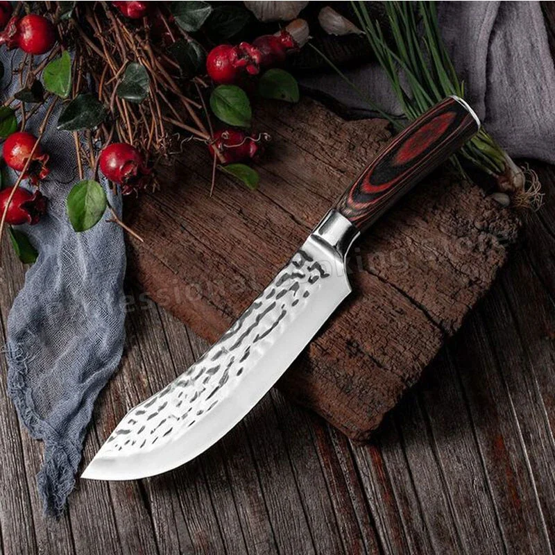 Hand Forging Butcher Knife Cutting Meat Kind High-quality Tools For The Kitchen outdoor chopping meat Fruit Vegetables Cleaver