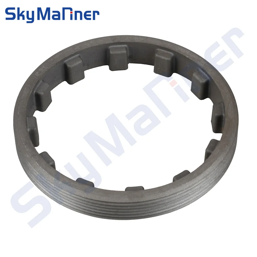 6G5-45384-00 Lock Ring Nut Outboard Lower Unit EI Replaces For Yamaha Outboard Engine Motor 6G5-45384