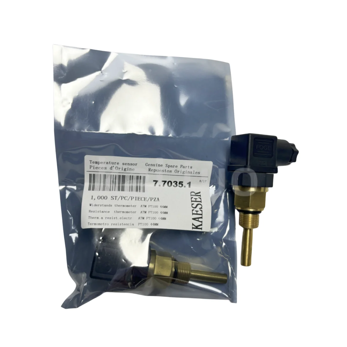 Imagem -06 - Sensor de Temperatura para Compressor de ar Parafuso Kaeser Peça de Substituição 7.7035.1