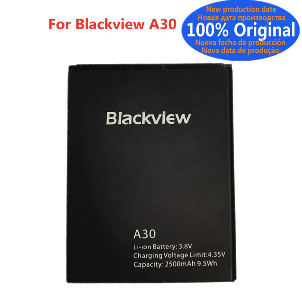 

2500mAh Original High Quality Battery For Blackview A30 5.5inch MTK6580A Smart Cell Phone Bateria Battery Fast Shipping