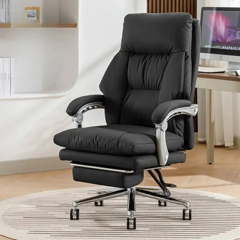 

Relax Office Footrest Chair Comfortable Computer Recliner Backrest Gamming Game Wheels Furniture Swivel Sillas Meeting Bed