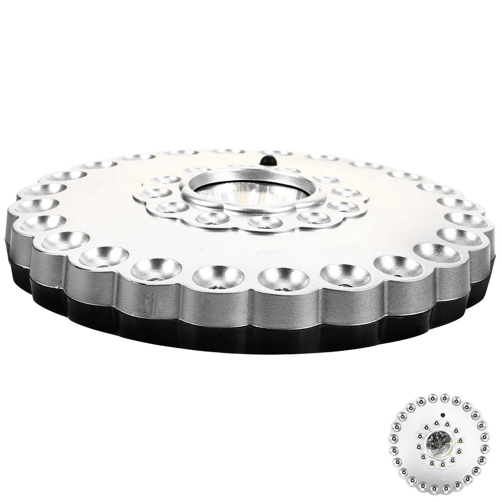 

Outdoor LED Camping Light 36 High Brightness LEDs for Patio Umbrella Silver Color Energy Saving Large Room Lighting