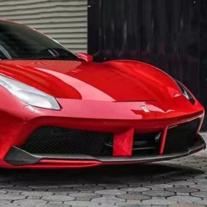 

Высококачественный передний бампер из сухого карбона в стиле N для Ferrari 488 GTB, комплект обвеса, боковые юбки, задний диффузор, вентиляционные отверстия