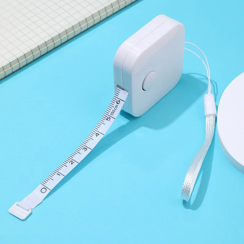 Compact Tape Measure Exquisite 2 Meter Square Tape Measure Home Use Tape Measure Lightweight For Back-To-School Measurement